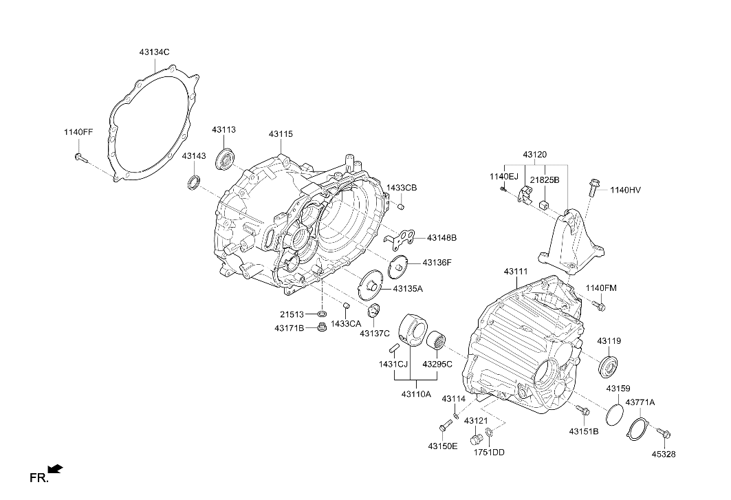 43159-24000 Hyundai Sealing Cap