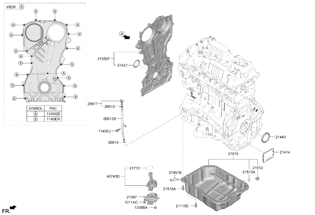 21590-2F600 Hyundai SENSOR-OIL LEVEL