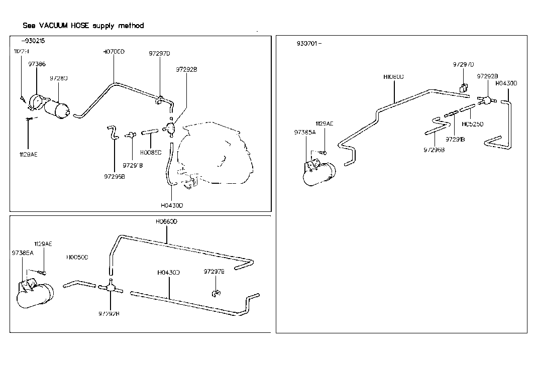 97386-28000 Hyundai Bracket Assembly-Vacuum Tank Mounting