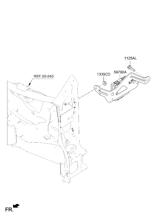 Hyundai 59790-G7010 E.C.U Assembly-Epb 59790-G7010 Hyundai E.C.U Assembly-Epb