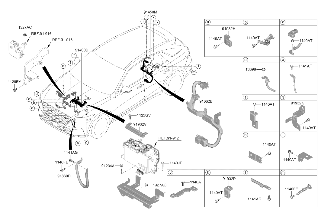 11413-08257-C Hyundai Bolt