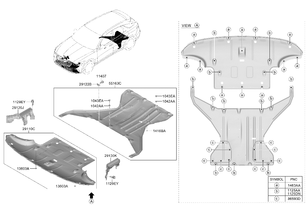 Hyundai 29122-DS000 Bracket 29122-DS000 Hyundai Bracket