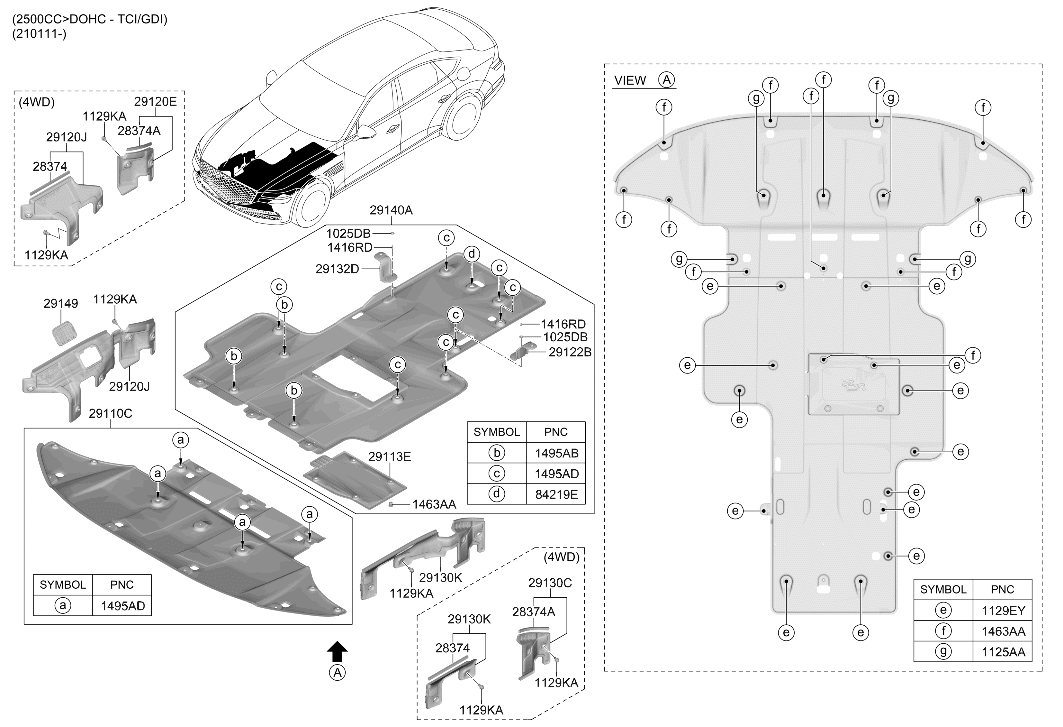 29312-T1000 Hyundai Pad