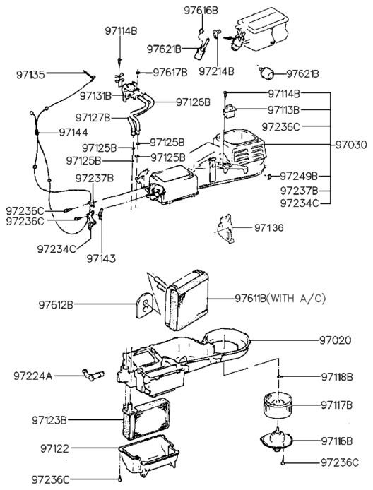 Hyundai 97126-33000 Pipe-Heater Coolant Inlet 97126-33000 Hyundai Pipe-Heater Coolant Inlet