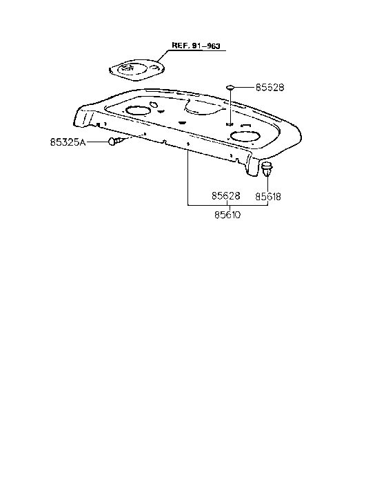 85628-24000-FG Hyundai Plug