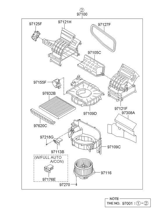 Hyundai 97199-2S100 Pad-Antinoise No.5 97199-2S100 Hyundai Pad-Antinoise No.5