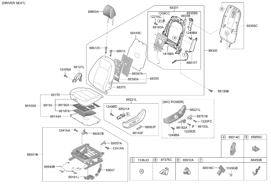 Hyundai 88394-K4200 Duct Assembly-Seat Back 88394-K4200 Hyundai Duct Assembly-Seat Back