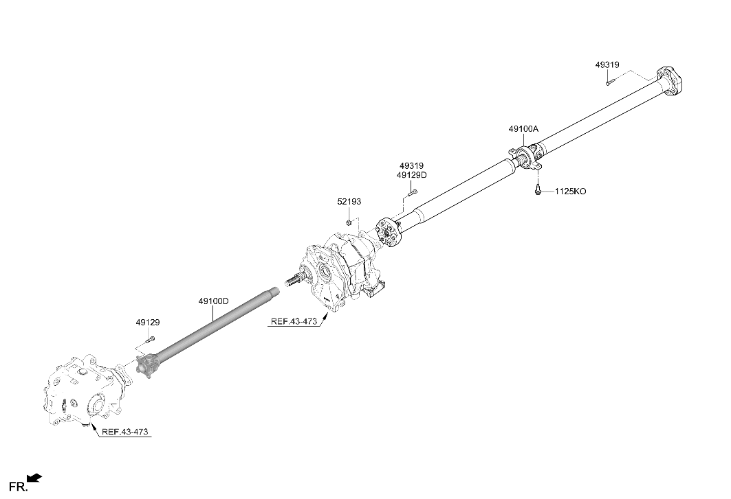Hyundai 11449-10506-K Bolt 11449-10506-K Hyundai Bolt