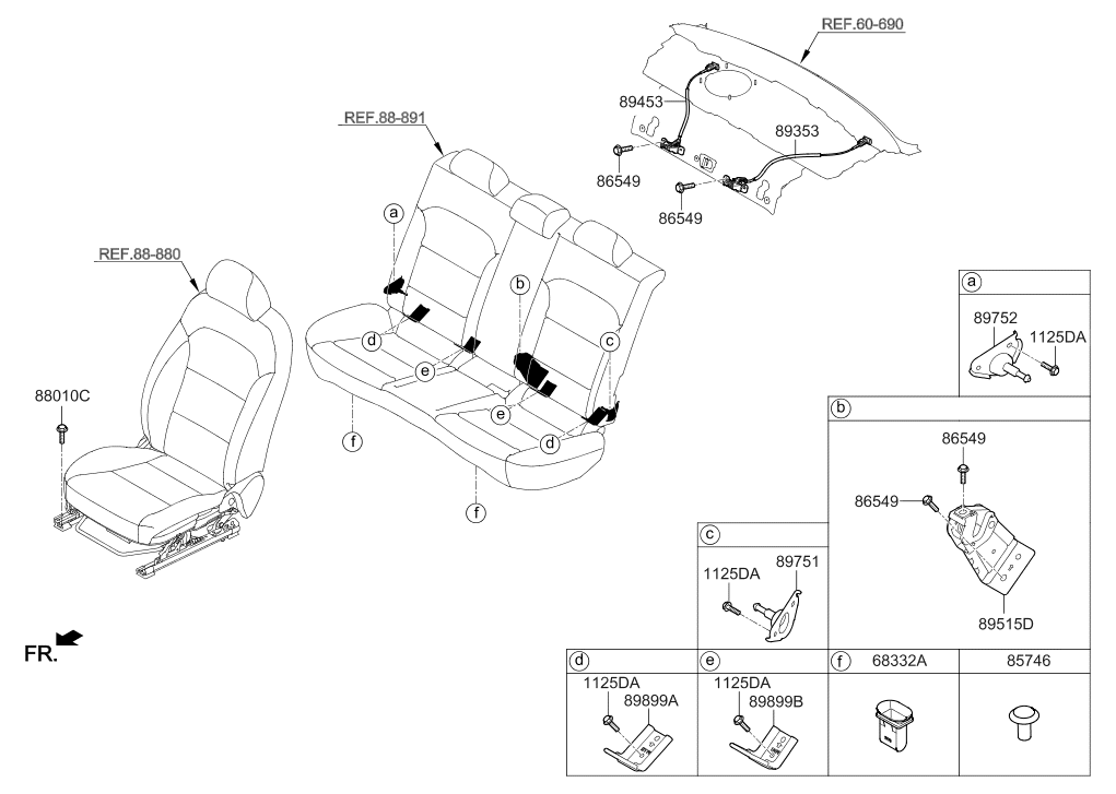 Hyundai 11983-08253 Bolt-Washer Assembly 11983-08253 Hyundai Bolt-Washer Assembly