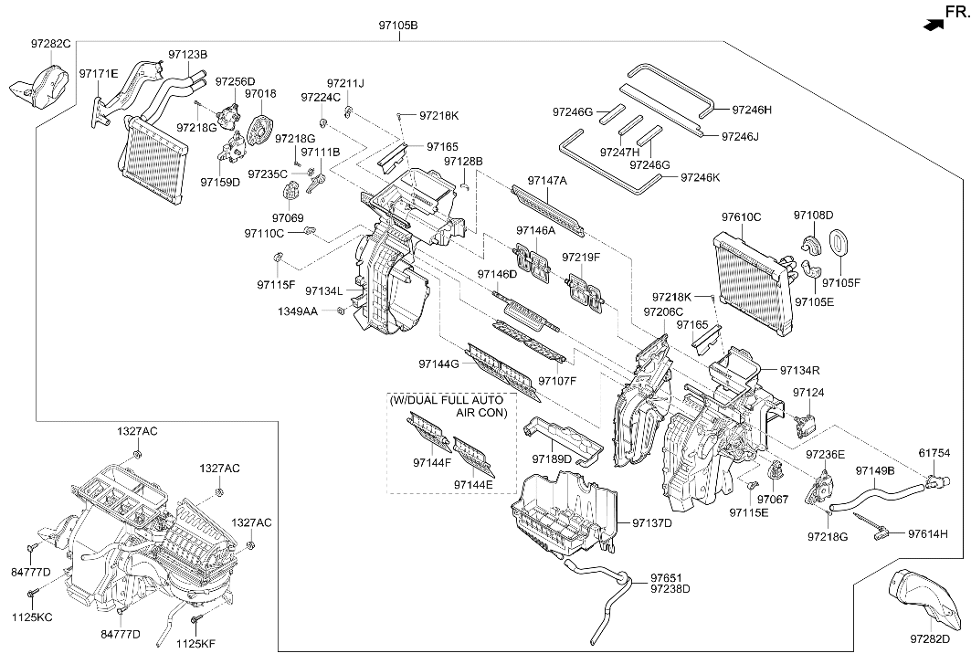 97173-F3000 Hyundai Drain Hose