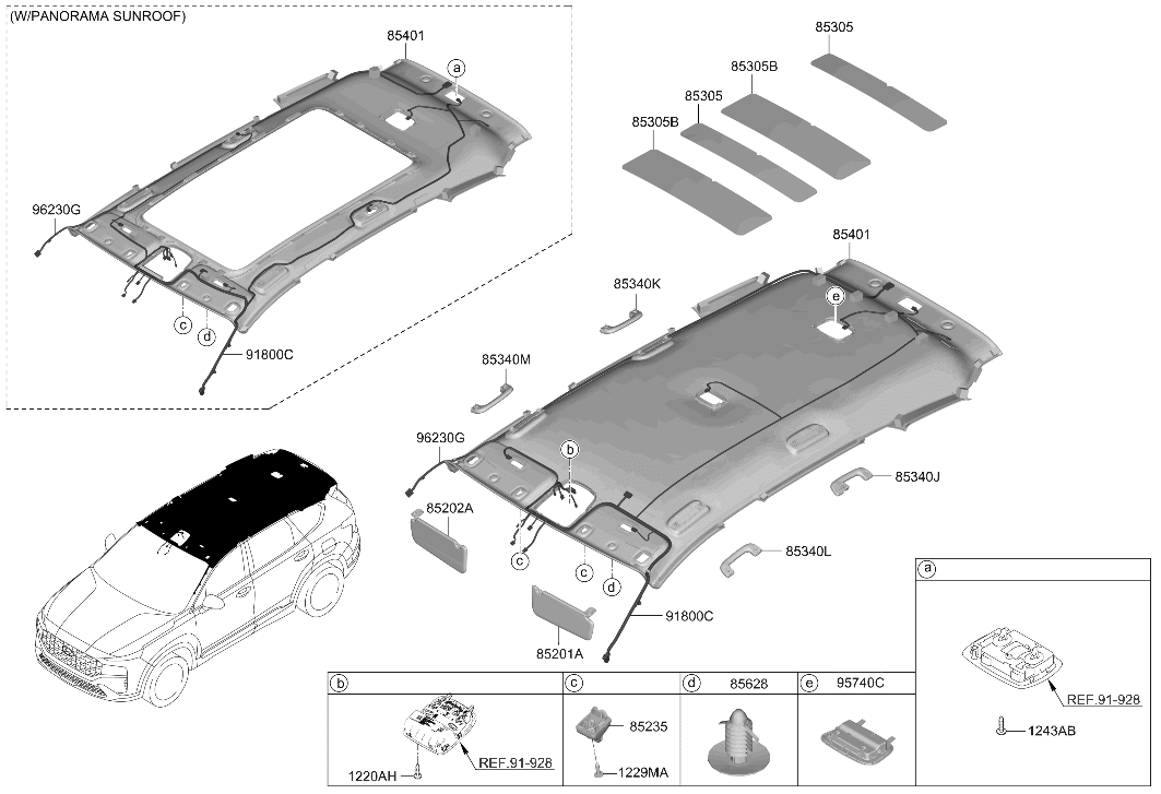 Hyundai 91806-S2770 Wiring Assembly Roof 91806-S2770 Hyundai Wiring Assembly Roof