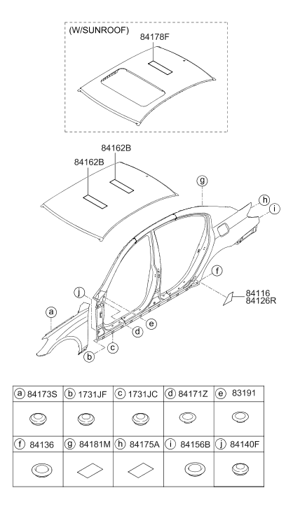 Hyundai 84178-3B070 Pad-Antivibration 84178-3B070 Hyundai Pad-Antivibration