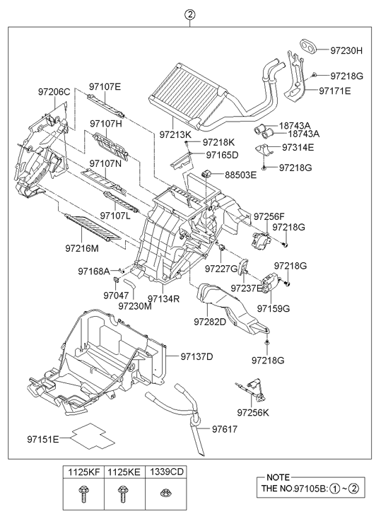 Hyundai 97259-3M000 Dummy Connector 97259-3M000 Hyundai Dummy Connector