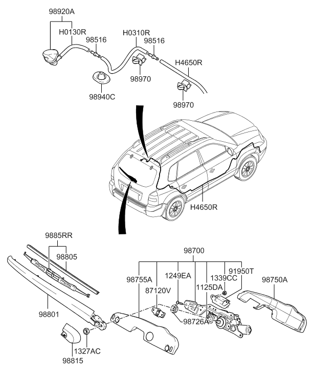 17925-04013 Hyundai Hose