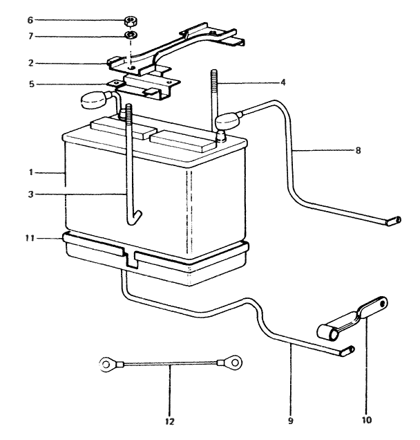 Hyundai 37270-21311 Cable Assembly-Ground 37270-21311 Hyundai Cable Assembly-Ground