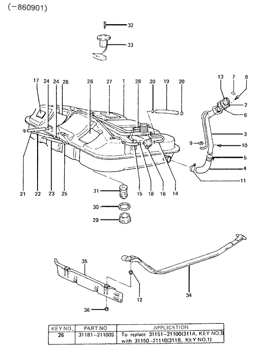 Hyundai 14711-56003 Hose Clamp 14711-56003 Hyundai Hose Clamp