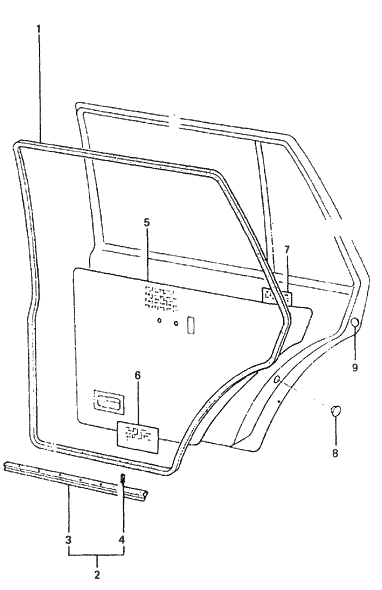 83394-21000 Hyundai Seal-Vinyl Rear Door Tooling Hole