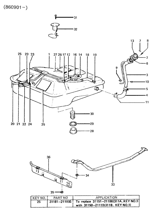 Hyundai 14711-56001 Hose Clamp 14711-56001 Hyundai Hose Clamp