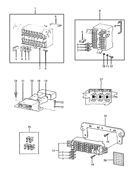 91804-14100 Hyundai Housing & Terminal Assembly