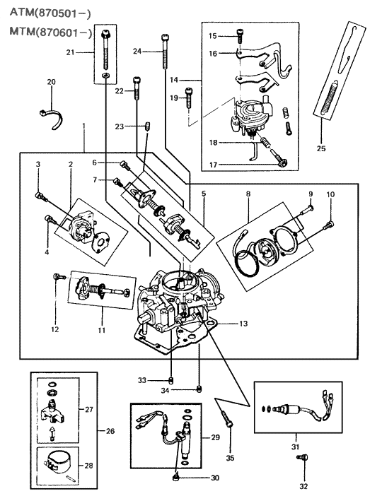 Hyundai 32211-21600 Bimetal Assembly 32211-21600 Hyundai Bimetal Assembly