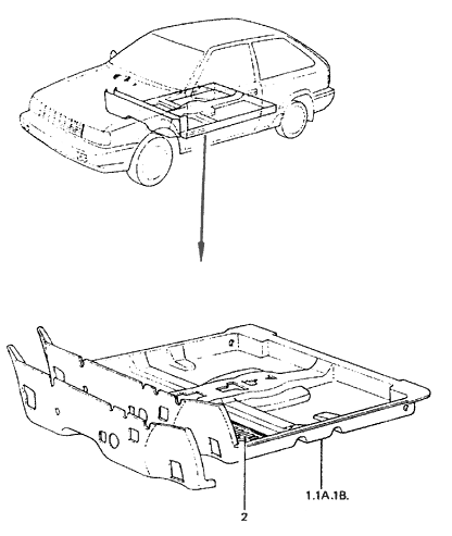 Hyundai 84260-21320-BL Carpet Assembly Floor 84260-21320-BL Hyundai Carpet Assembly Floor