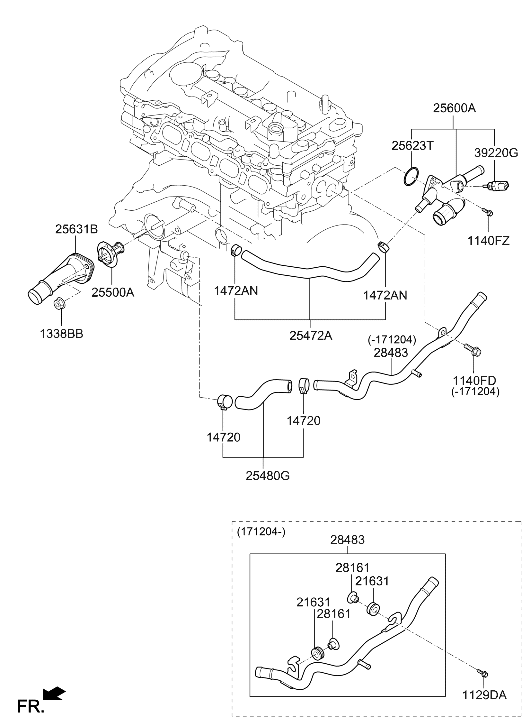 25648-2GGA0 Hyundai Nipple