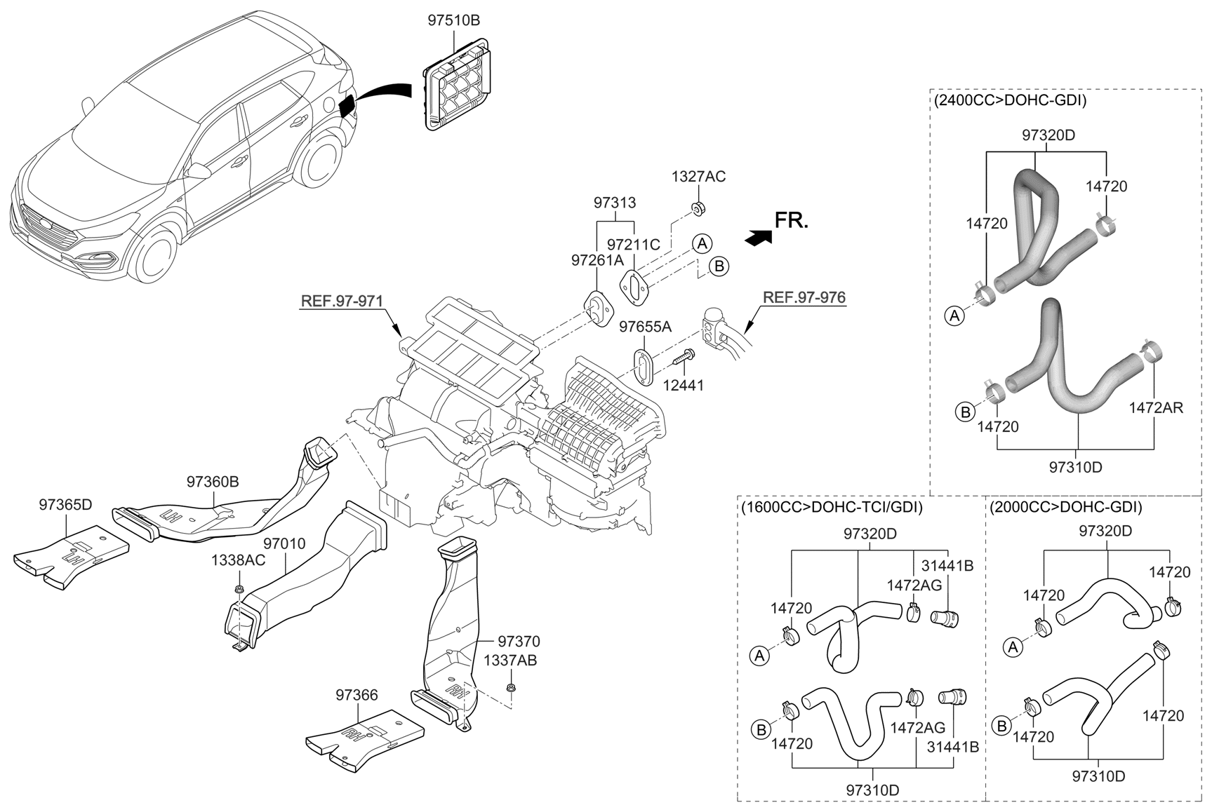 Hyundai 97651-3T300 Plate & GROMMET-A/C Cooler Lin 97651-3T300 Hyundai Plate & GROMMET-A/C Cooler Lin