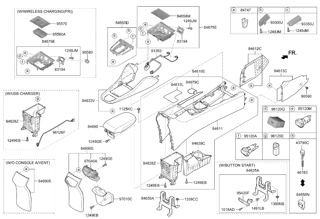 84566-G2000 Hyundai Holder