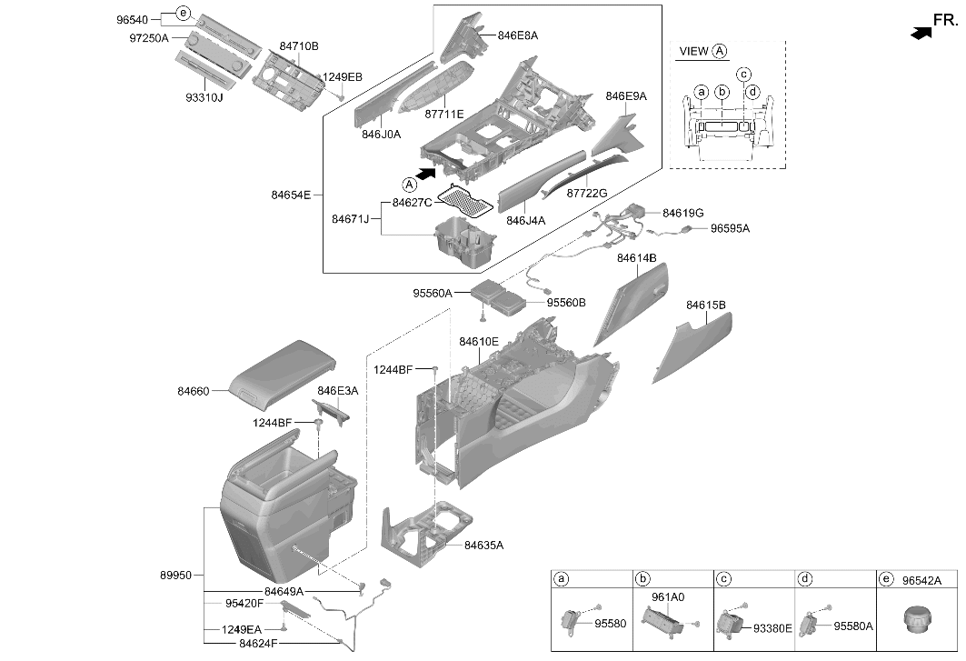 97250-HB300-VCA Hyundai Heater Control Assembly