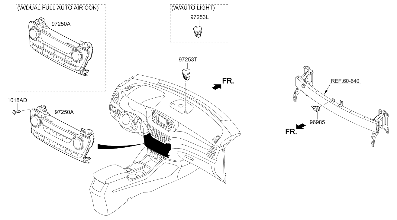 Hyundai 97253-D4510 Sensor-Auto Light 97253-D4510 Hyundai Sensor-Auto Light