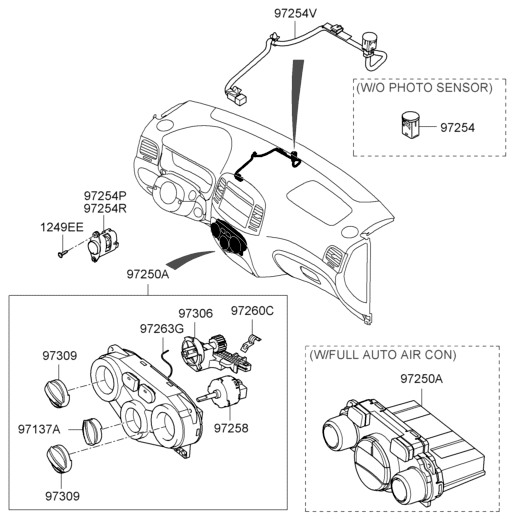 97265-1E000 Hyundai Cable-Intake