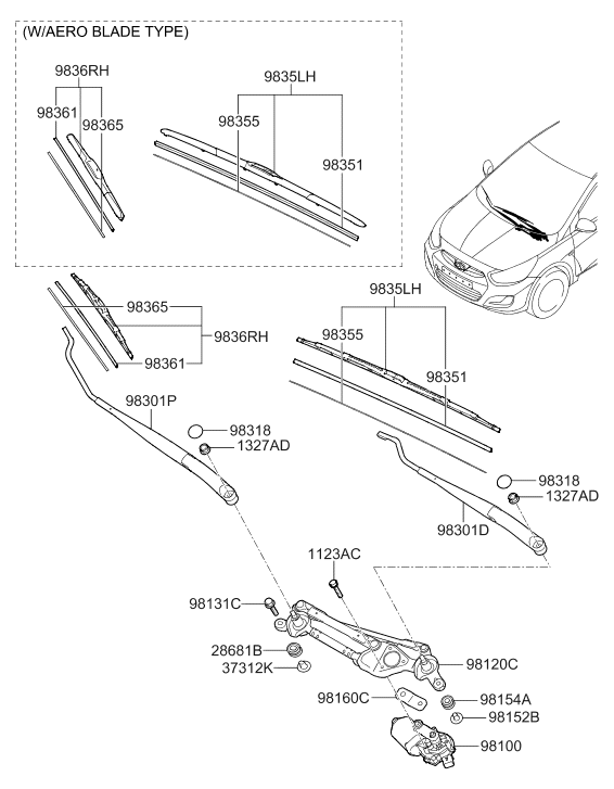 Hyundai 98152-1R000 Space-Collar 98152-1R000 Hyundai Space-Collar