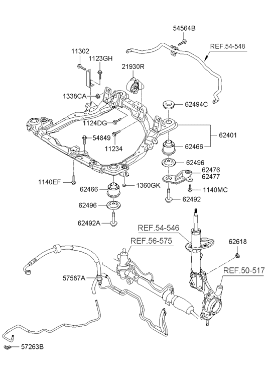11234-12406-B Hyundai Bolt-Washer Assembly