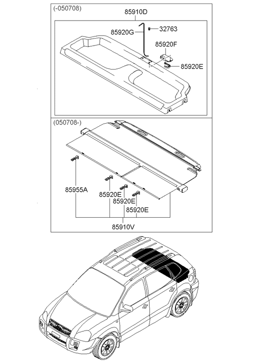 85920-2E400 Hyundai Bracket-Cable