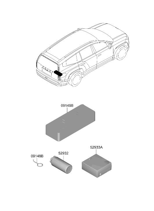 Hyundai 09149-GO000 Case Mobility Kit 09149-GO000 Hyundai Case Mobility Kit
