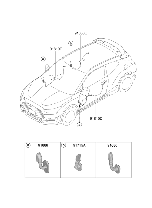 91981-J3600 Hyundai Grommet