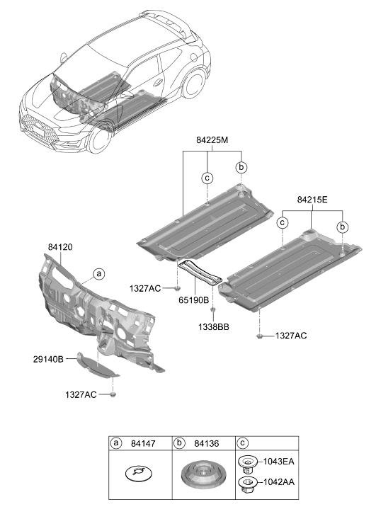 651A2-S0000 Hyundai Stay-Center