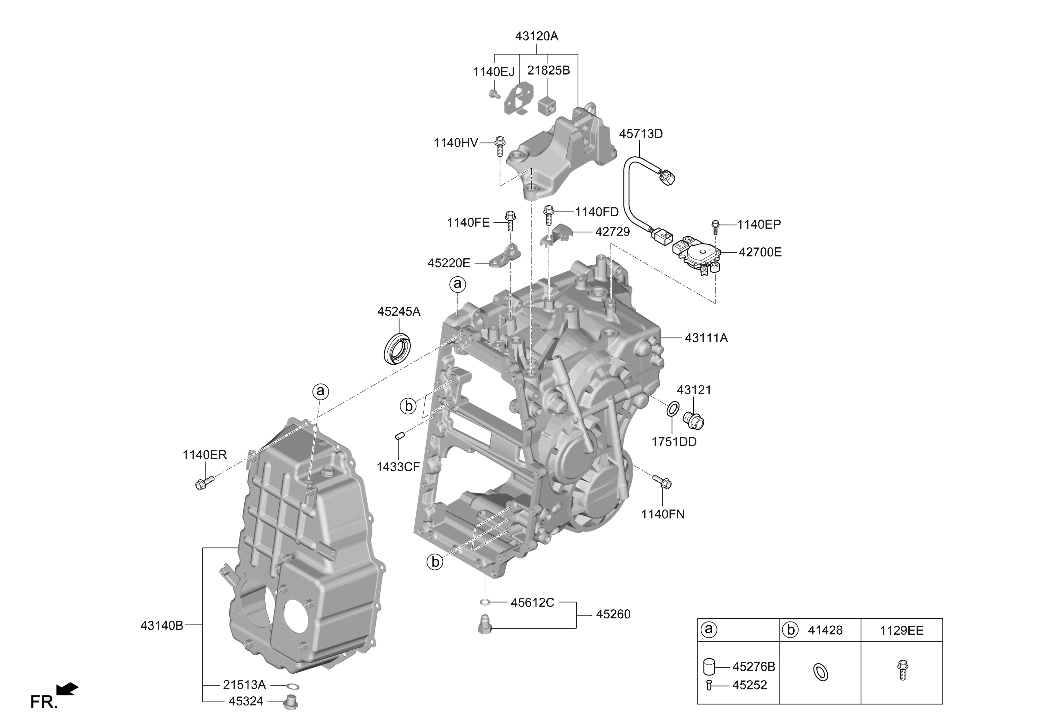42729-2N000 Hyundai Bracket-Position Switch