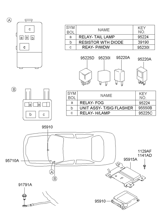 Hyundai 95875-39001 Siren Assembly-Keyless Entry 95875-39001 Hyundai Siren Assembly-Keyless Entry