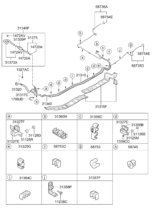 Hyundai 31125-3K000 Rubber-Mount 31125-3K000 Hyundai Rubber-Mount