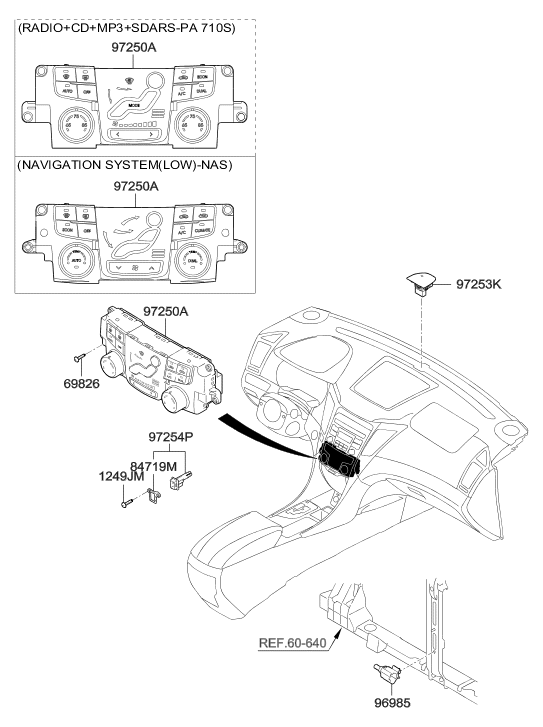 Hyundai 84719-3S130 Bezel-Incar Sensor 84719-3S130 Hyundai Bezel-Incar Sensor