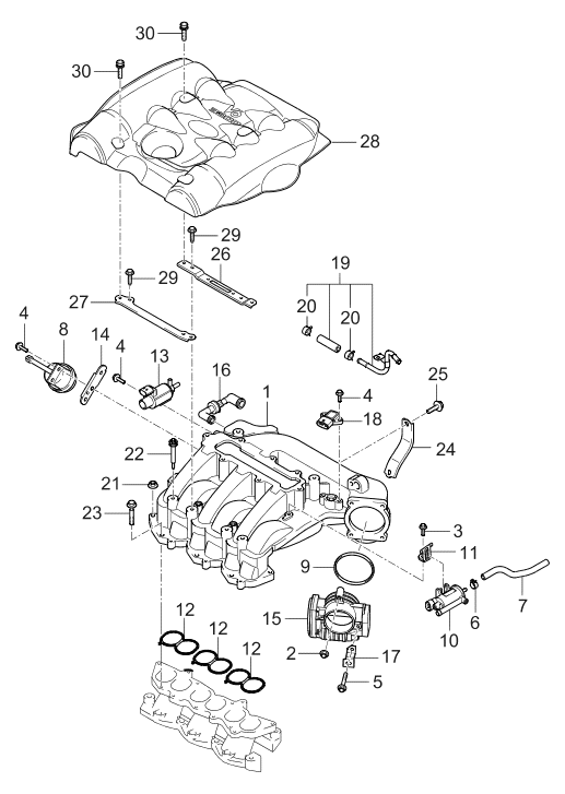 Hyundai 11233-06506-B Bolt 11233-06506-B Hyundai Bolt