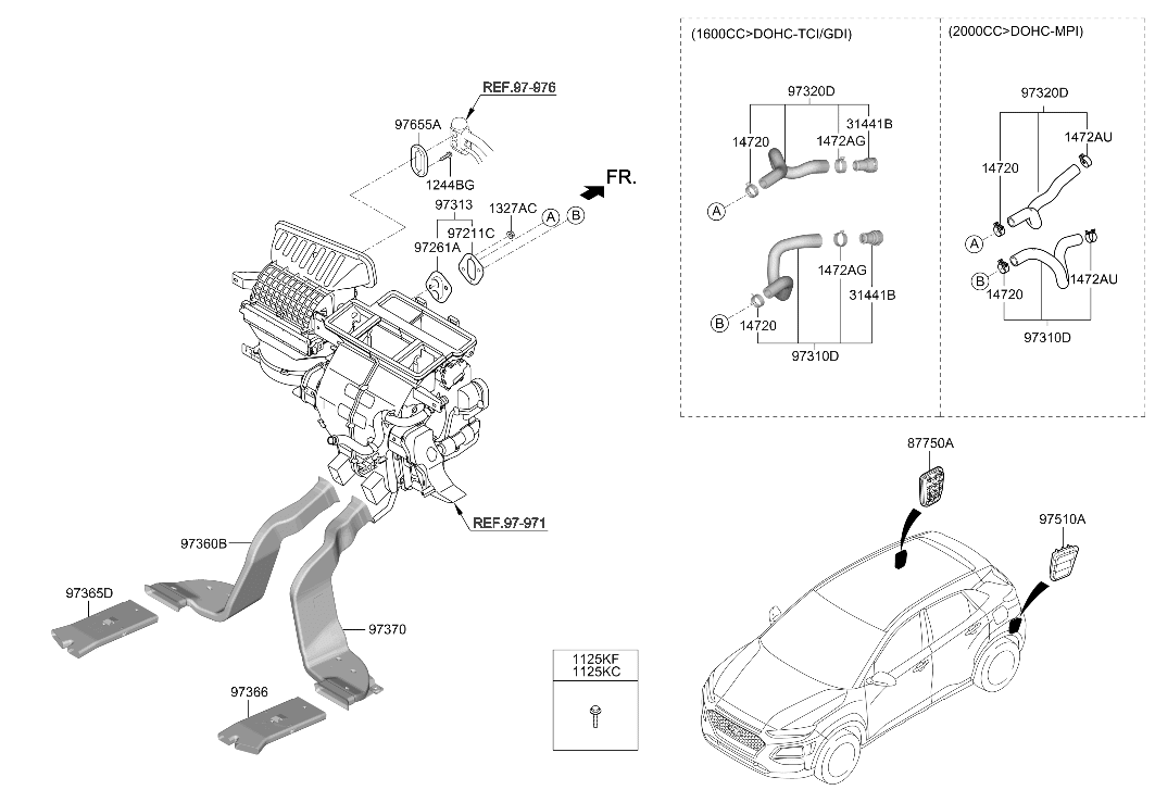 Hyundai 97311-J9200 Water Inlet Hose Assembly 97311-J9200 Hyundai Water Inlet Hose Assembly