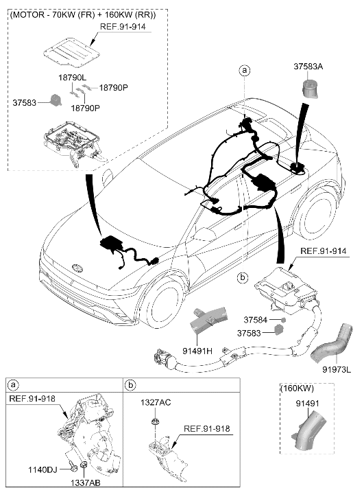 91961-GI080 Hyundai Protector Wiring