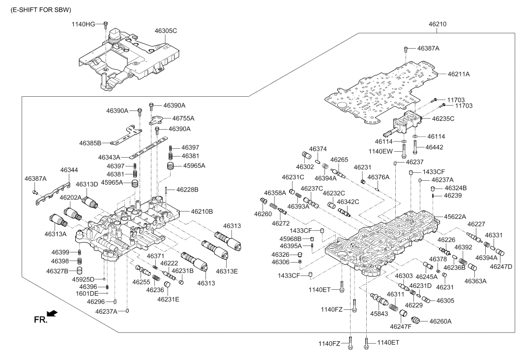 46305-47050 Hyundai E-Module