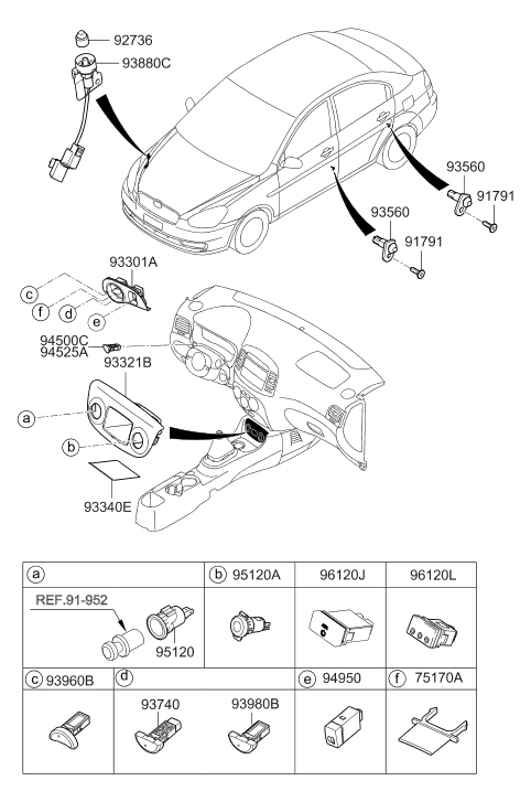 93702-1E000 Hyundai Guide Assembly
