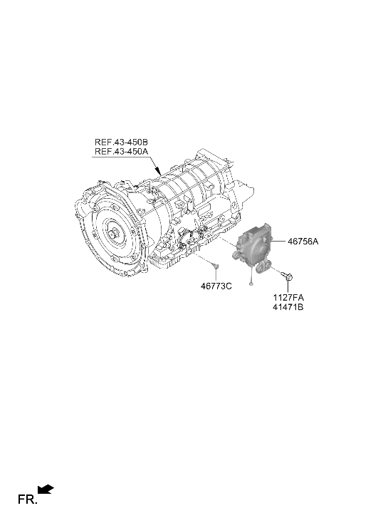 Hyundai 467G0-T1000 Pin 467G0-T1000 Hyundai Pin