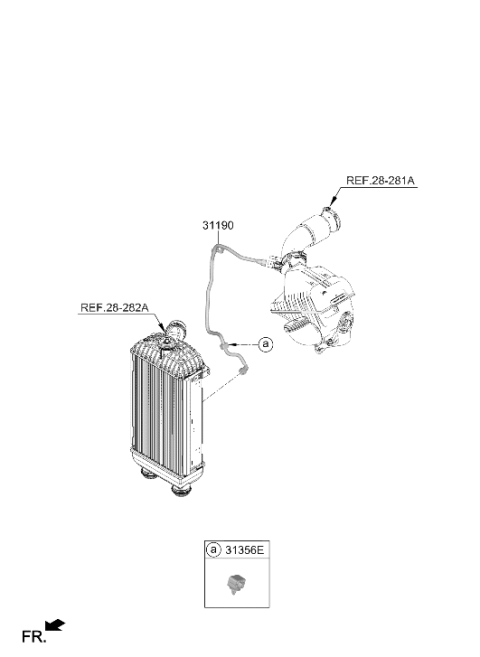 2023 Hyundai Sonata Fuel Line Diagram 2