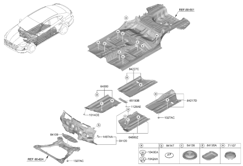 2023 Hyundai Sonata Isolation Pad & Plug Diagram 2