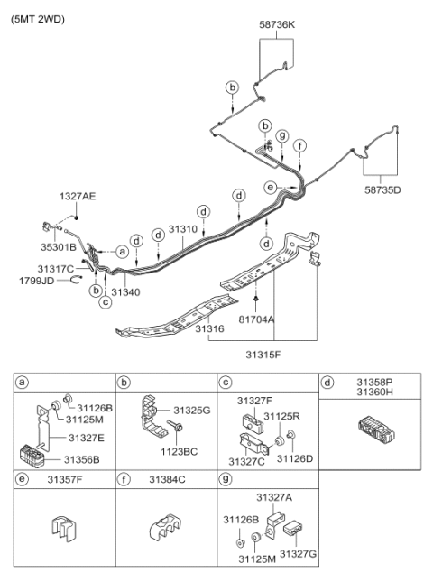 2006 Hyundai Elantra New Body Style (Produced After OCT.31.2006) Fuel System Diagram 3